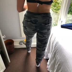 Camo sweatpants